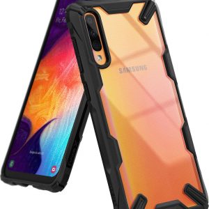 For Samsung Galaxy A70 A50 A30 A20 Ringke [FUSION-X] Clear Shockproof Cowl Case