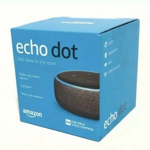 Amazon Echo Dot third Era w/ Alexa Voice Media System – Charcoal –